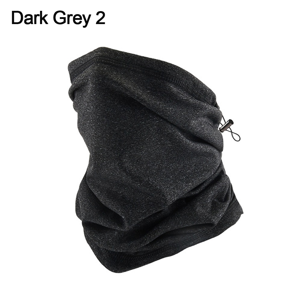 Head Gear Running - ผ้าคลุมศีรษะกันลม ผ้าพันคอกำมะหยี่ สีพื้น ผ้าขนสัตว์ ผ้าพันคอสำหรับเล่นกีฬา ผ้าพันคอสำหรับปั่นจักรยาน