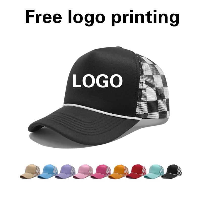 Running Cap Mesh - หมวกเบสบอลผู้ชายผู้หญิงแบบใหม่ หมวกตาข่ายแบบมีโลโก้สั่งทำ หมวกกีฬา วิ่ง ตกปลา แข่งขัน