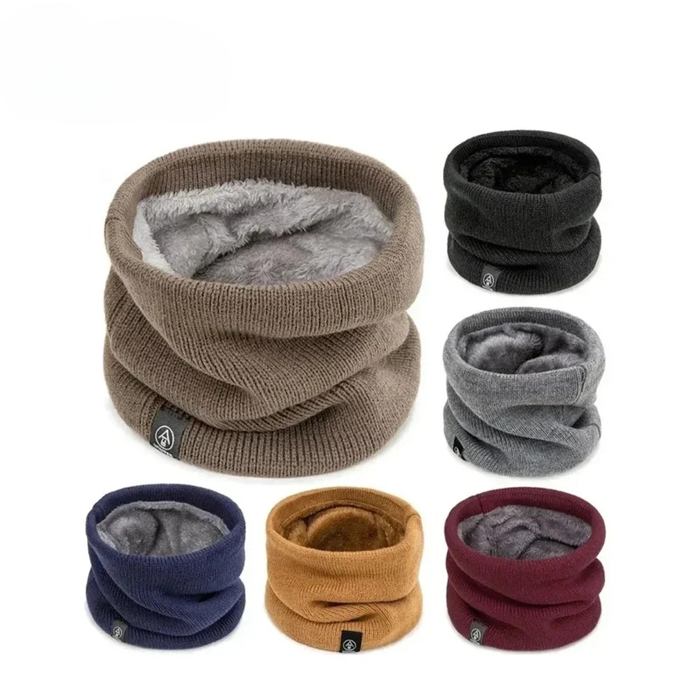 Running Gear To Keep Warm - ผ้าพันคอถักแฟชั่นยอดนิยม, ผ้าคลุมหน้าอเนกประสงค์, อุปกรณ์กีฬาฤดูหนาวสำหรับการเล่นสเก็ต วิ่ง และเดินป่า