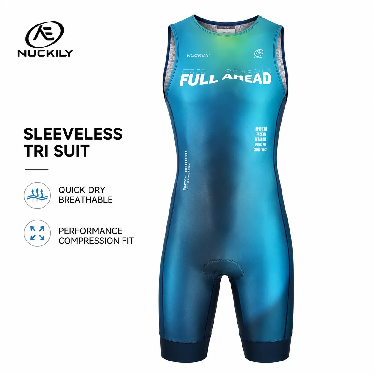 ชุดไตรกีฬา NUCKILY แบบไม่มีแขน - Running Gear Long Sleeve บทวิจารณ์และราคา