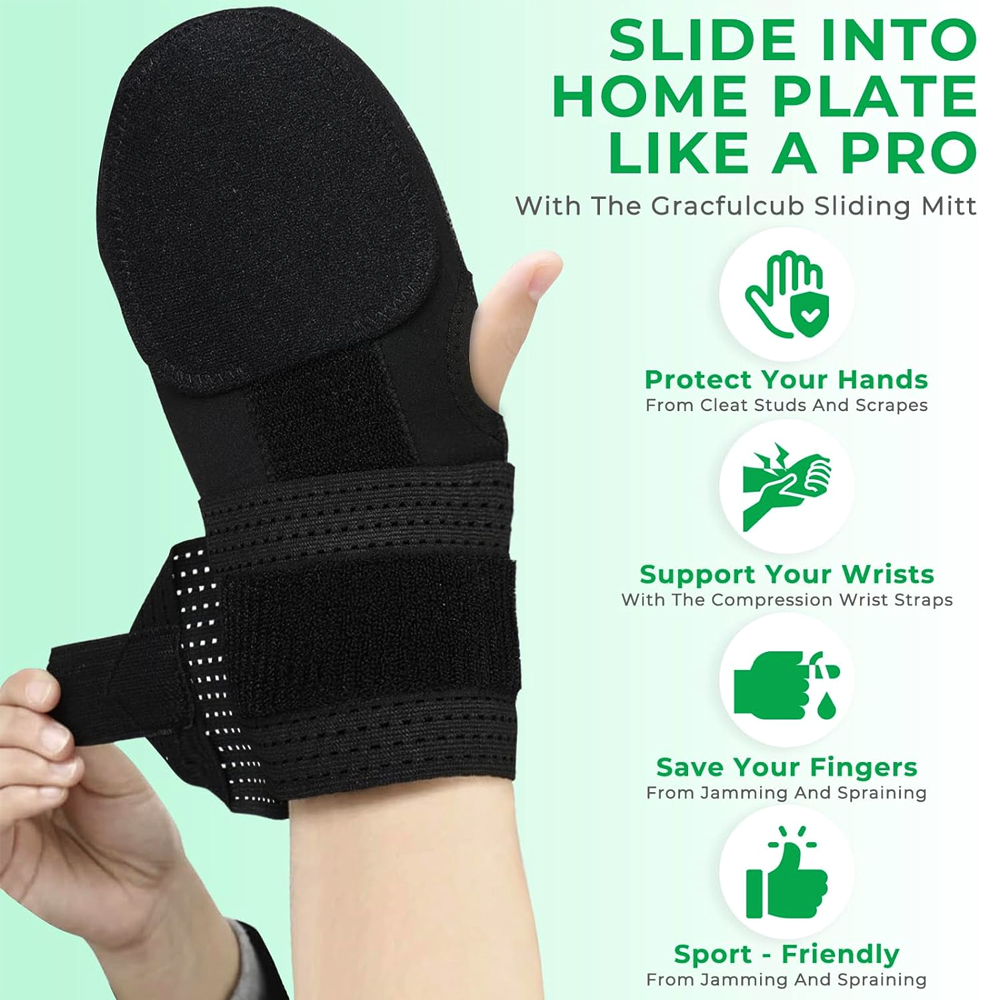 ถุงมือเบสบอลแบบสไลด์ 1 ชิ้น สำ - Running Gear Design บทวิจารณ์และราคา