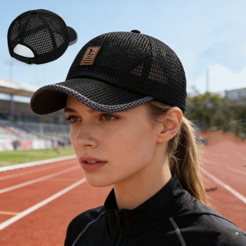 หมวกกันแดดตาข่ายระบายอากาศ แห้ - Running Cap Mesh บทวิจารณ์และราคา