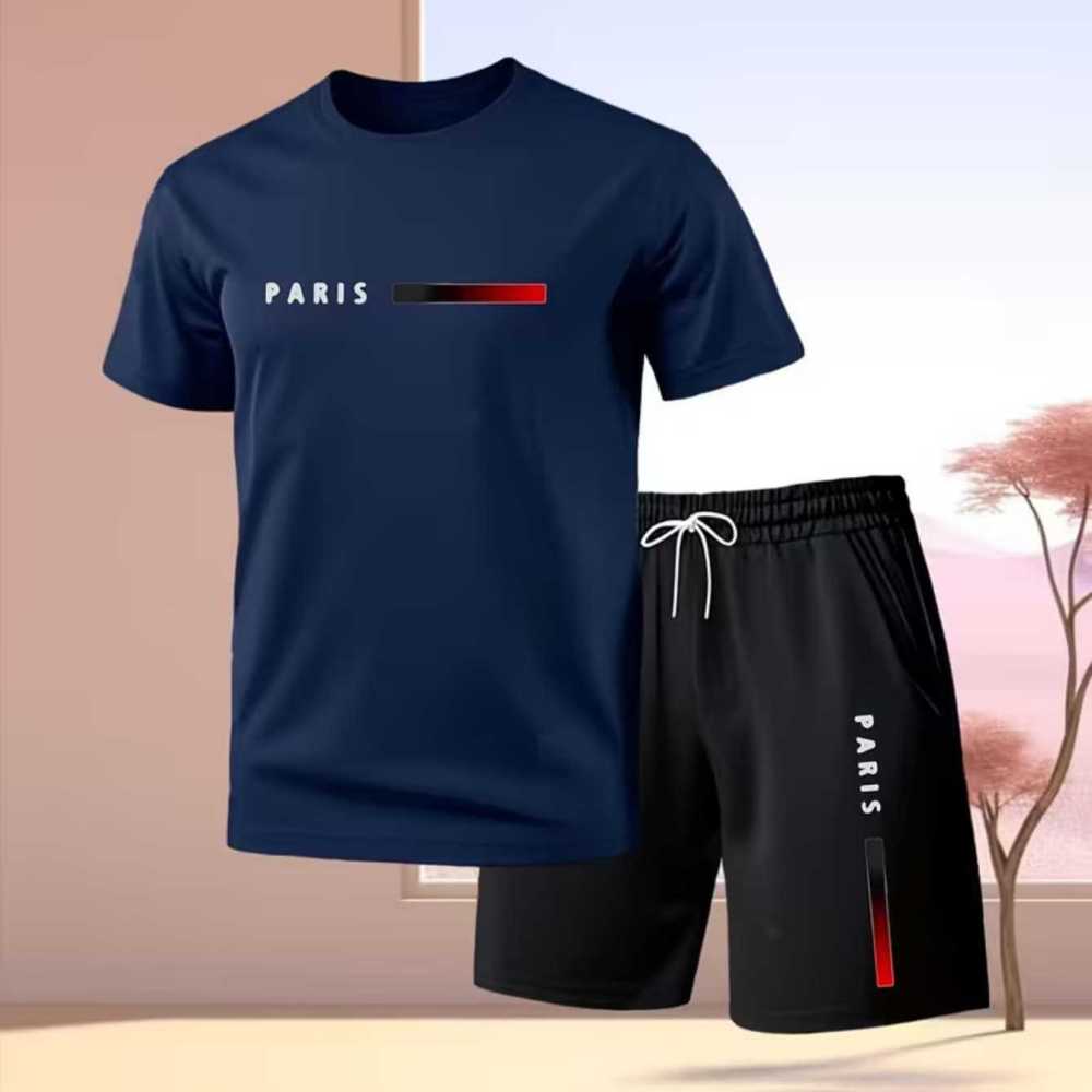 ชุดกีฬาผู้ชายระบายอากาศดี แห้ง - Running Gear Outfit บทวิจารณ์และราคา