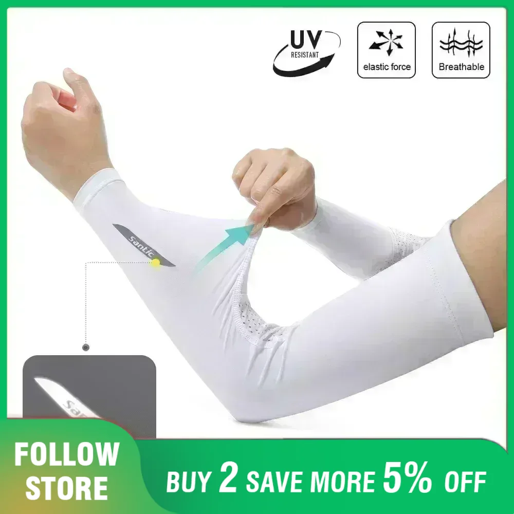 Santic กีฬาแขนบีบอัดแขนฤดูร้อน - Running Gear Sale บทวิจารณ์และราคา