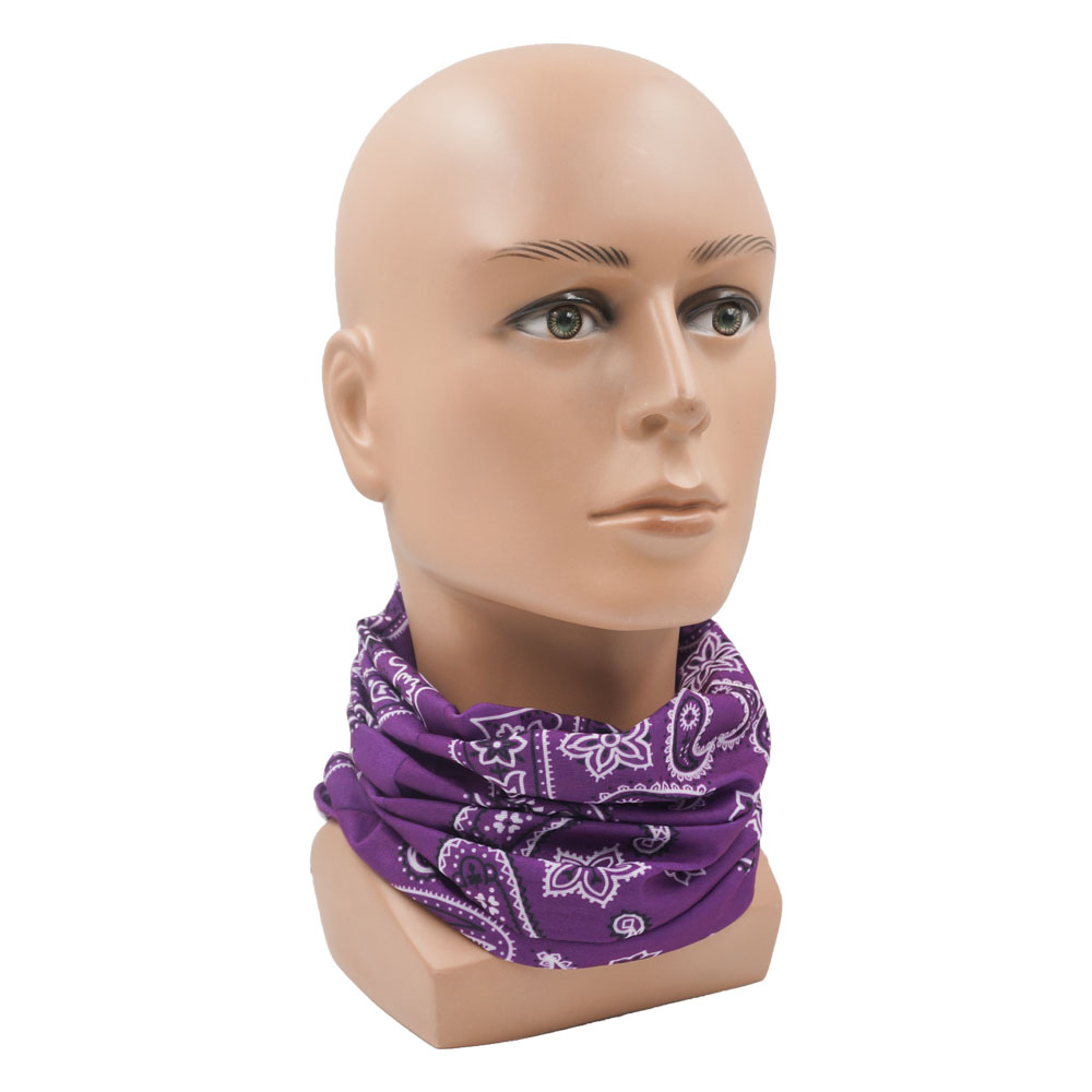 สีม่วง Balaclava ผู้หญิงวิ่งแค - Head Gear Running บทวิจารณ์และราคา