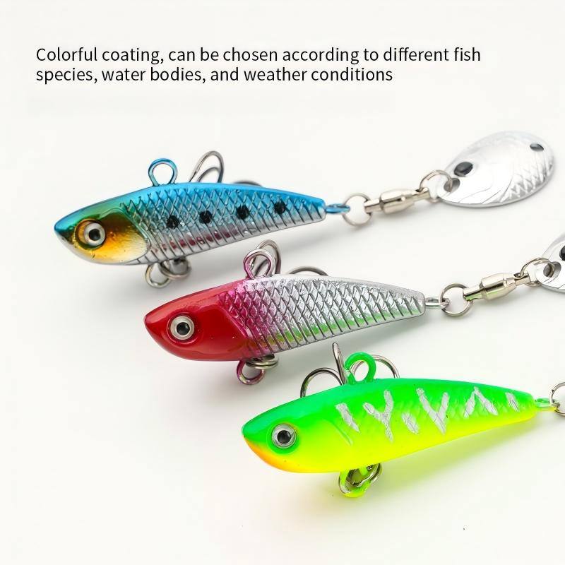 เหยื่อปลอม Vibe Blade Bait น้ำ - Running Gear Design บทวิจารณ์และราคา