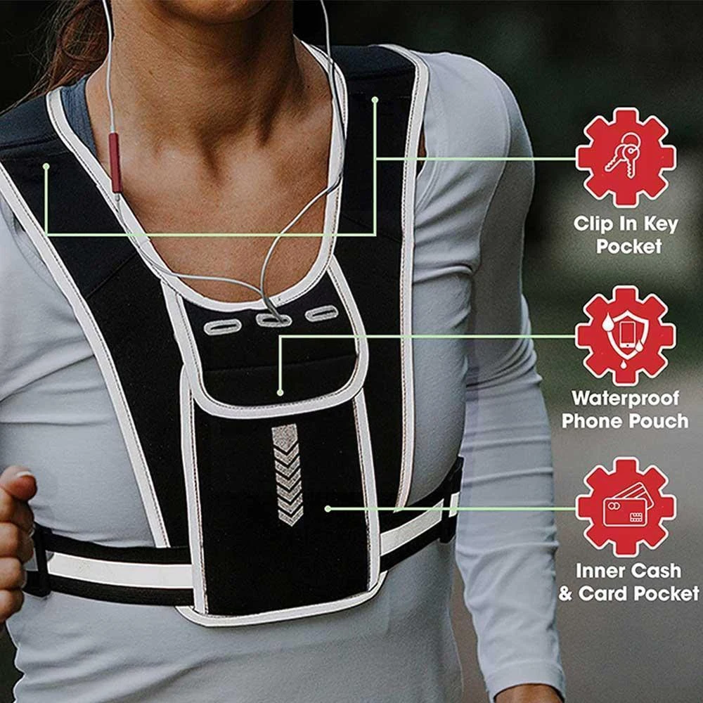 เสื้อกั๊กใส่โทรศัพท์สำหรับผู้ช - Running Gear Sale บทวิจารณ์และราคา
